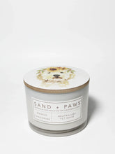 Sand + Paws Mango Tangerine 12 oz scented candle