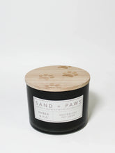 Sand + Paws Amber & Fig 12 oz scented candle
