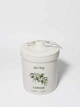 Olive Lemon 17.5 oz scented candle