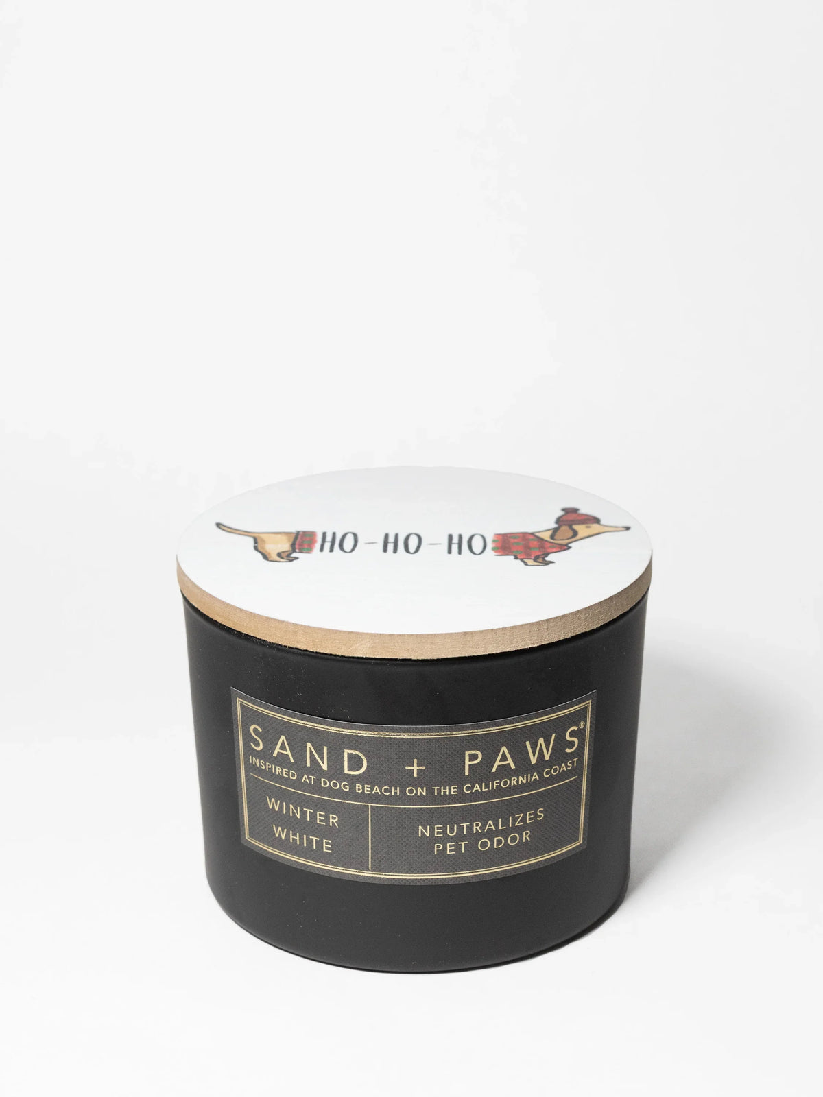 Sand + Paws Winter White 12 oz scented candle