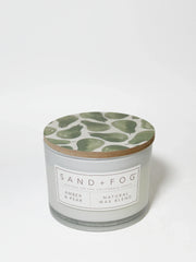 Amber & Pear 12 oz scented candle