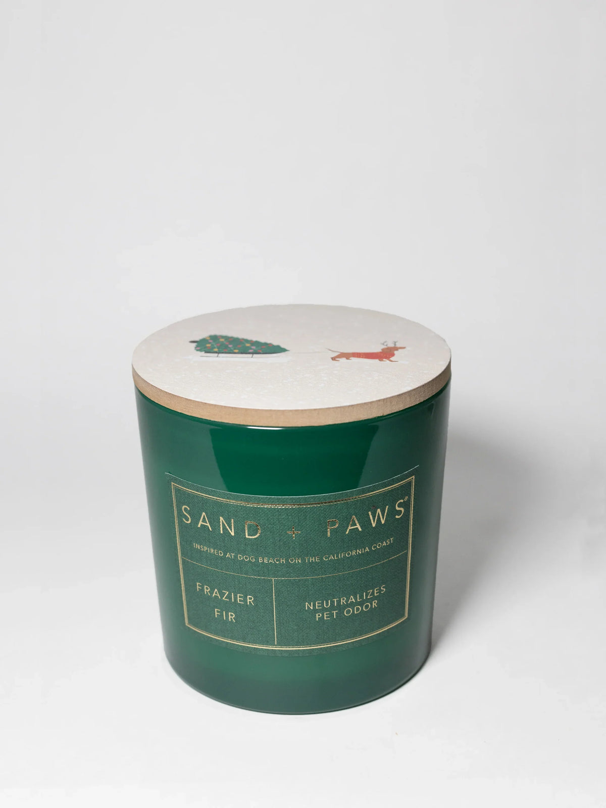 Sand + Paws Frazier Fir 21 oz scented candle