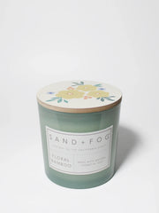 Floral Bamboo 21 oz scented candle