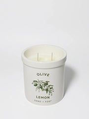 Olive Lemon 17.5 oz scented candle