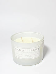 Sand + Paws Tropical Citrus 12 oz scented candle