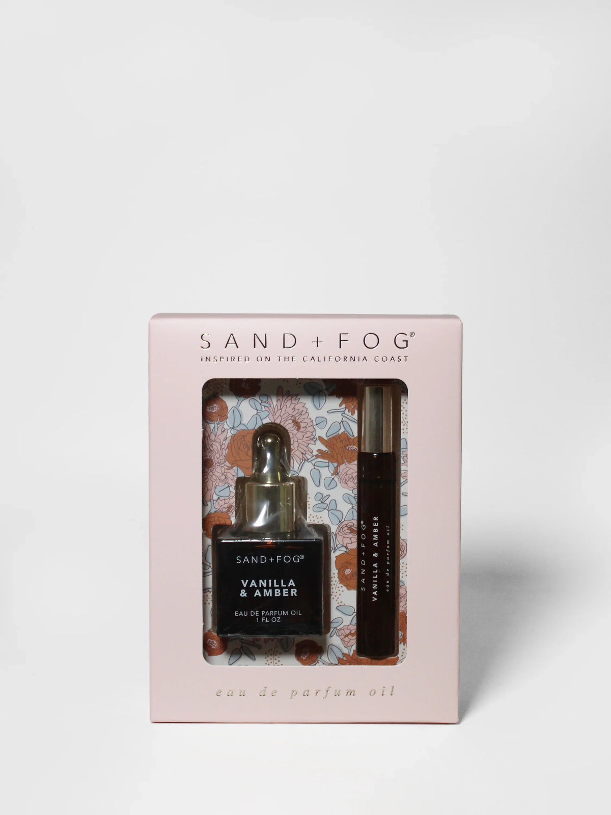 Perfume Oil Rollerball and Perfume Dropper Set - Vanilla & Amber