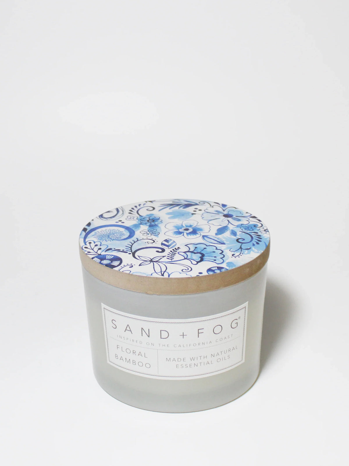 Floral Bamboo 12 oz scented candle