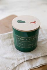 Sand + Paws Frazier Fir 21 oz scented candle