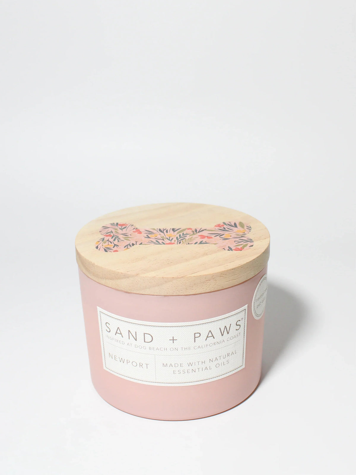 Sand + Paws Newport 12 oz scented candle