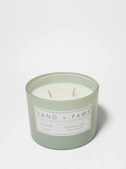 Sand + Paws Winter Pine 12oz scented candle