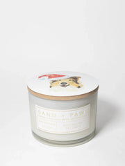Sand + Paws Simmering Spices 12 oz scented candle
