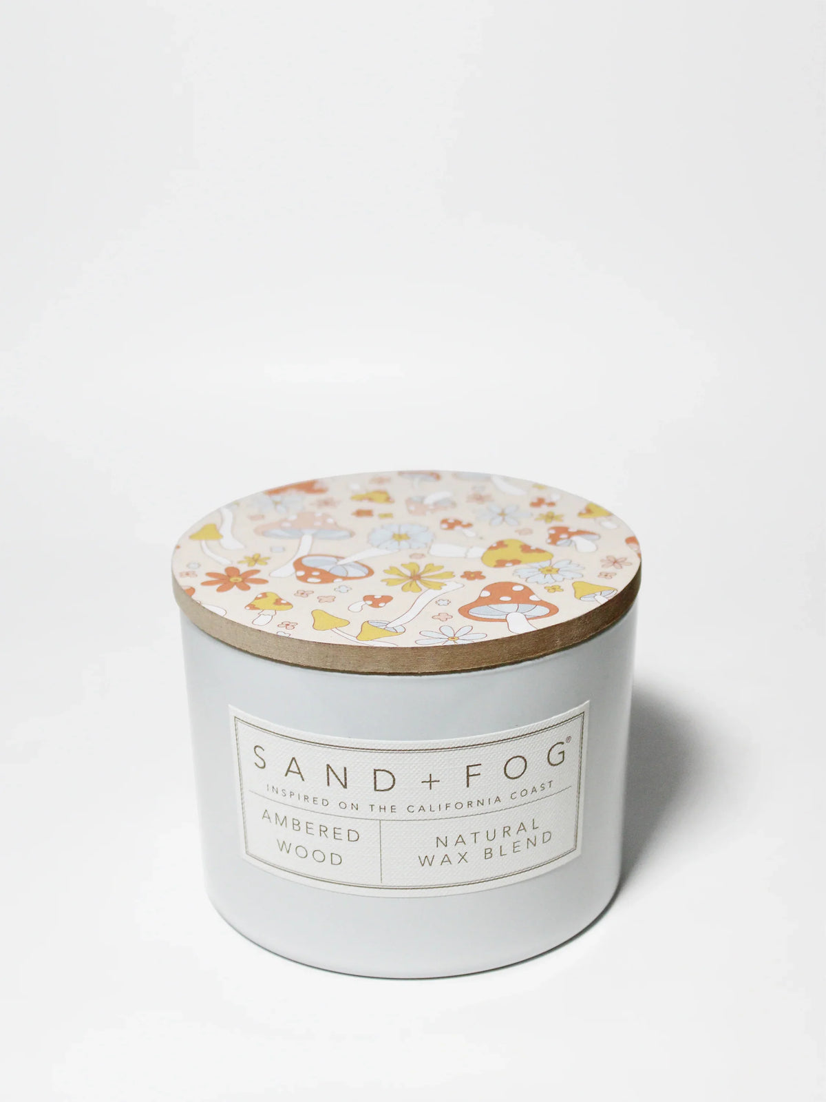 Ambered Wood 12 oz scented candle