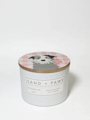 Sand + Paws Watermelon Mint 12 oz scented candle