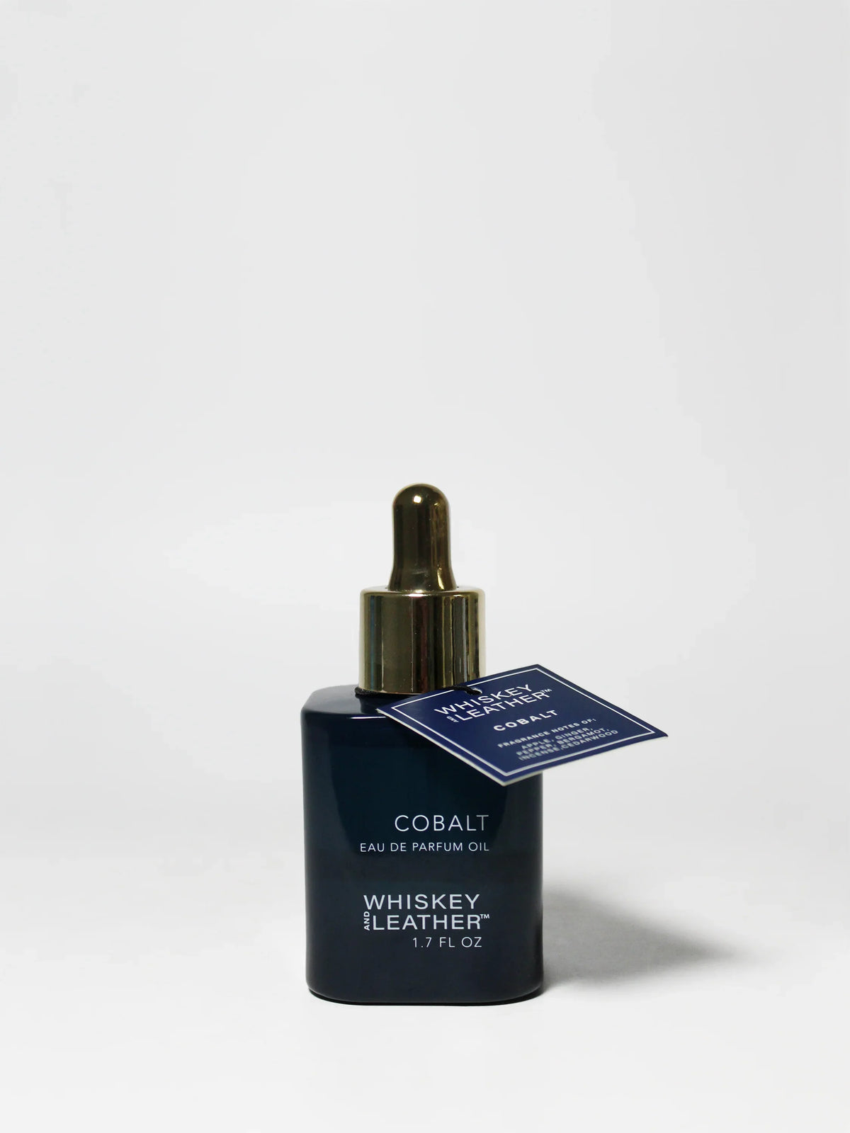 Cobalt 50 ml Whiskey and Leather Perfume Oil Dropper