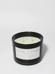 Sand + Paws Teakwood 12 oz scented candle