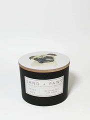 Sand + Paws Ocean Mist 12 oz scented candle