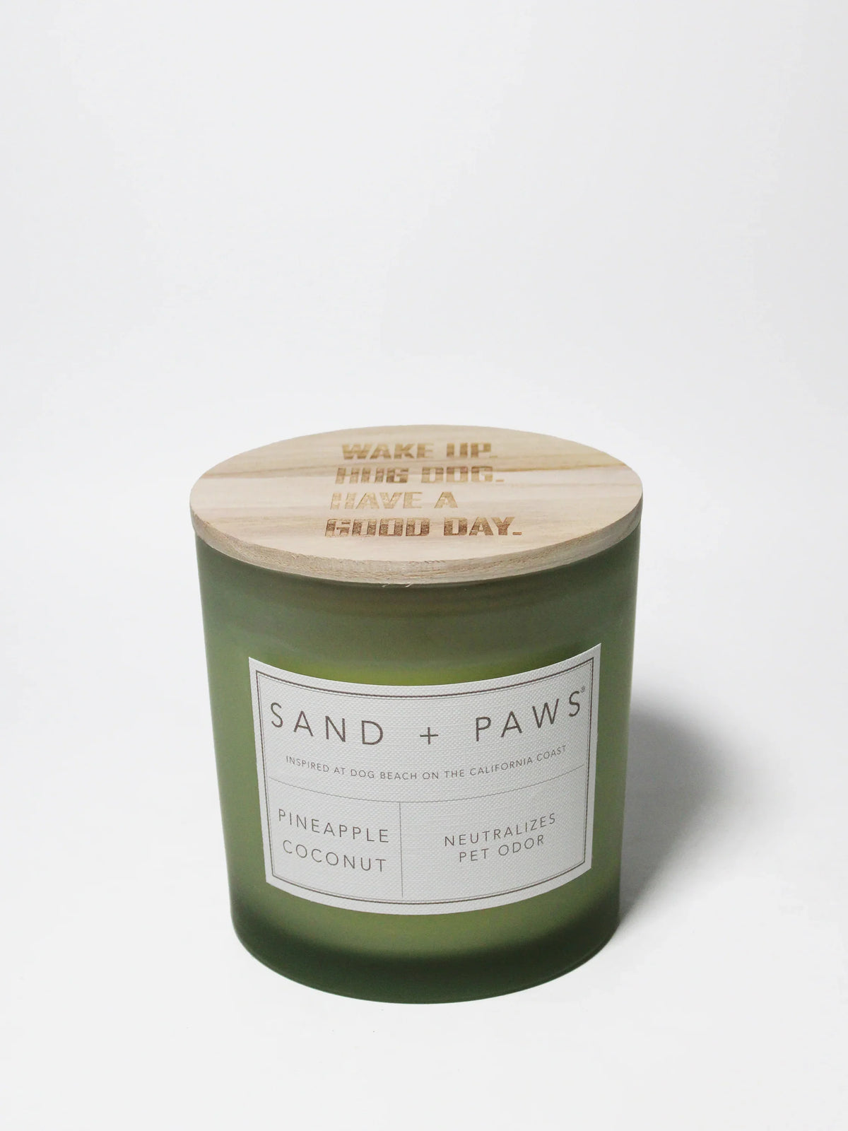Sand + Paws Pineapple Coconut 21 oz scented candle