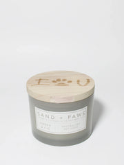 Sand + Paws Amber & Fig 12 oz scented candle