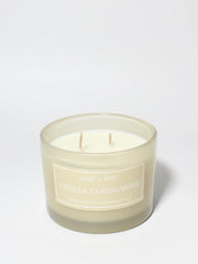 Vanilla Sandalwood 12 oz scented candle