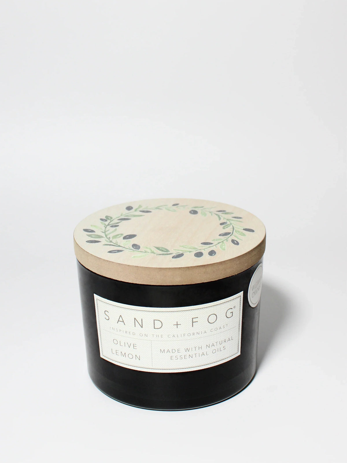 Olive Lemon 12 oz scented candle