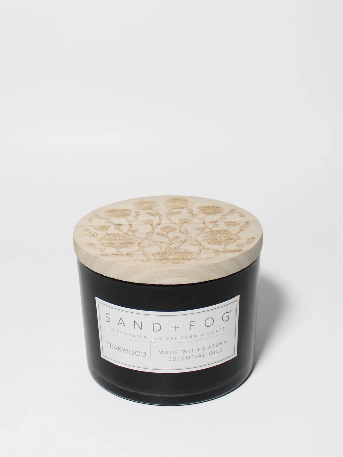 Teakwood 12 oz scented candle