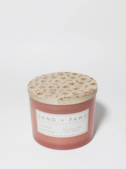 Sand + Paws Mango Tangerine 12 oz scented candle