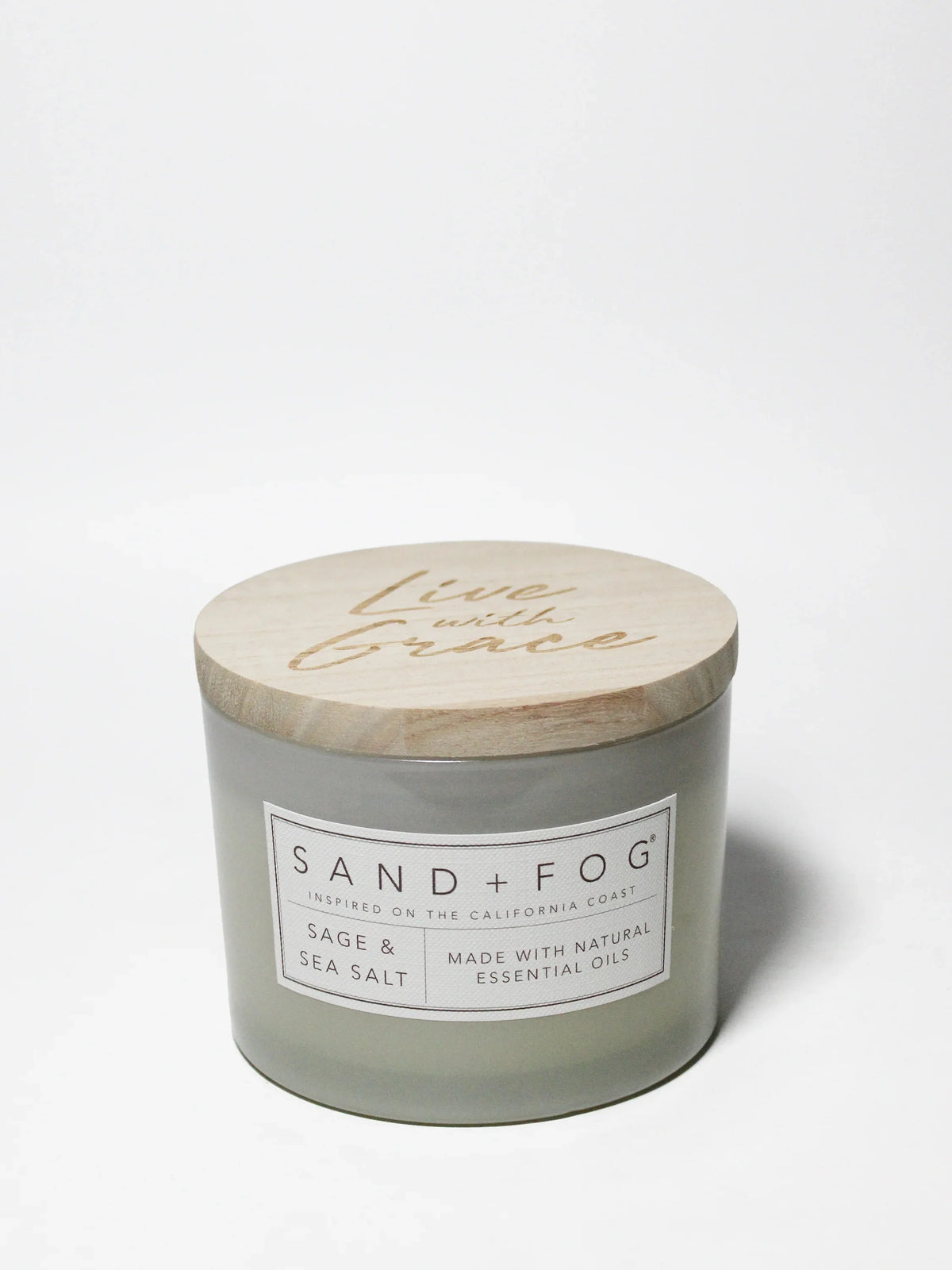 Sage & Sea Salt 12 oz scented candle