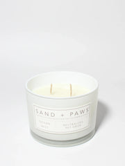 Sand + Paws Ocean Mist 12 oz scented candle