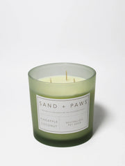 Sand + Paws Pineapple Coconut 21 oz scented candle