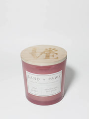 Sand + Paws Goji Berry 21 oz scented candle