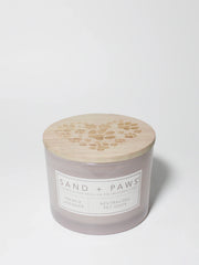 Sand + Paws French Lavender 12 oz scented candle