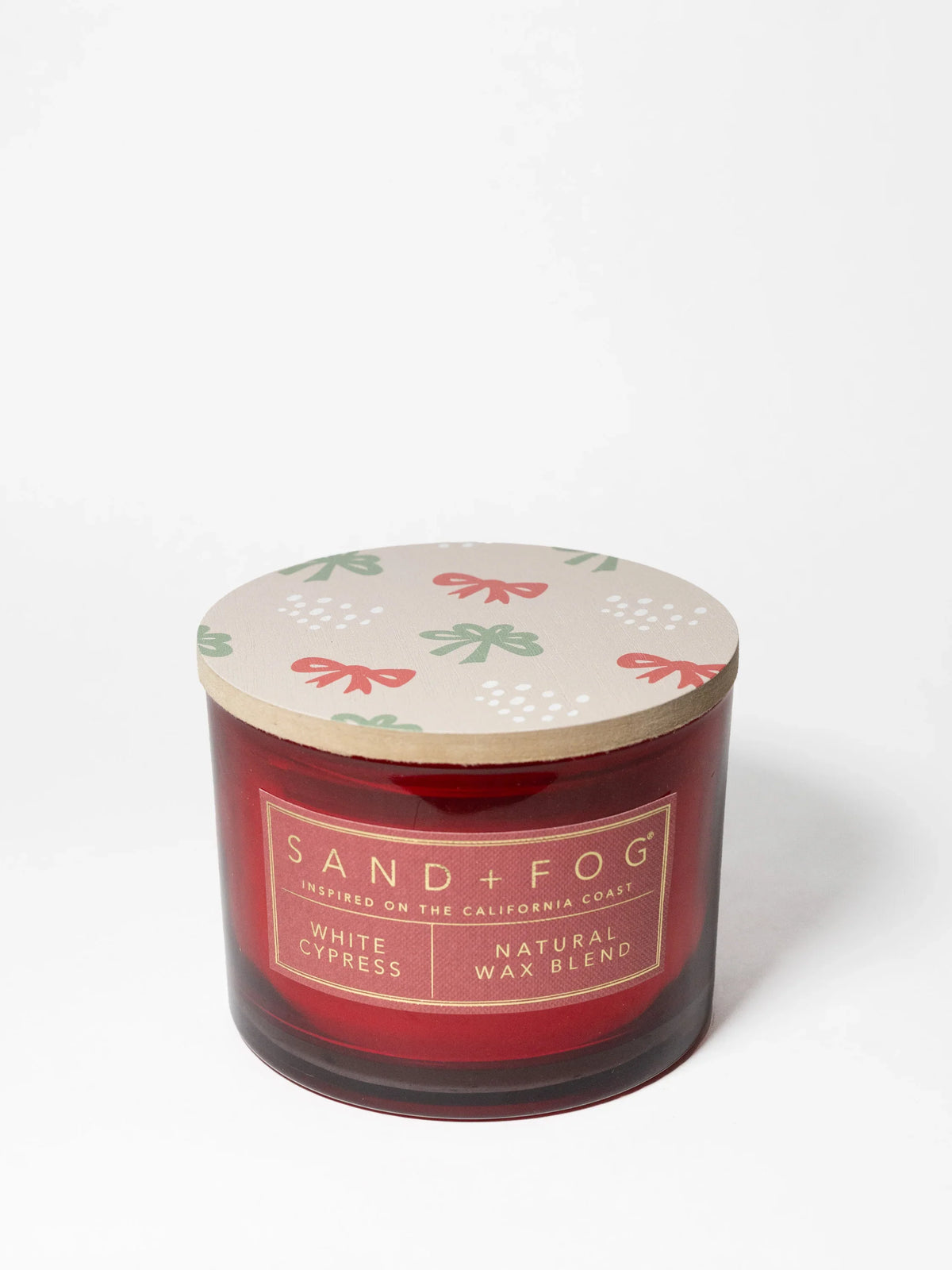 White Cypress 12 oz scented candle