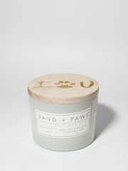 Sand + Paws Tropical Citrus 12 oz scented candle