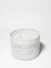 Sand + Paws Coconut Beach 12 oz scented candle