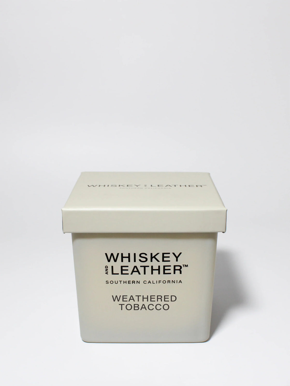Weathered Tobacco Whiskey and Leather 16 oz scented candle