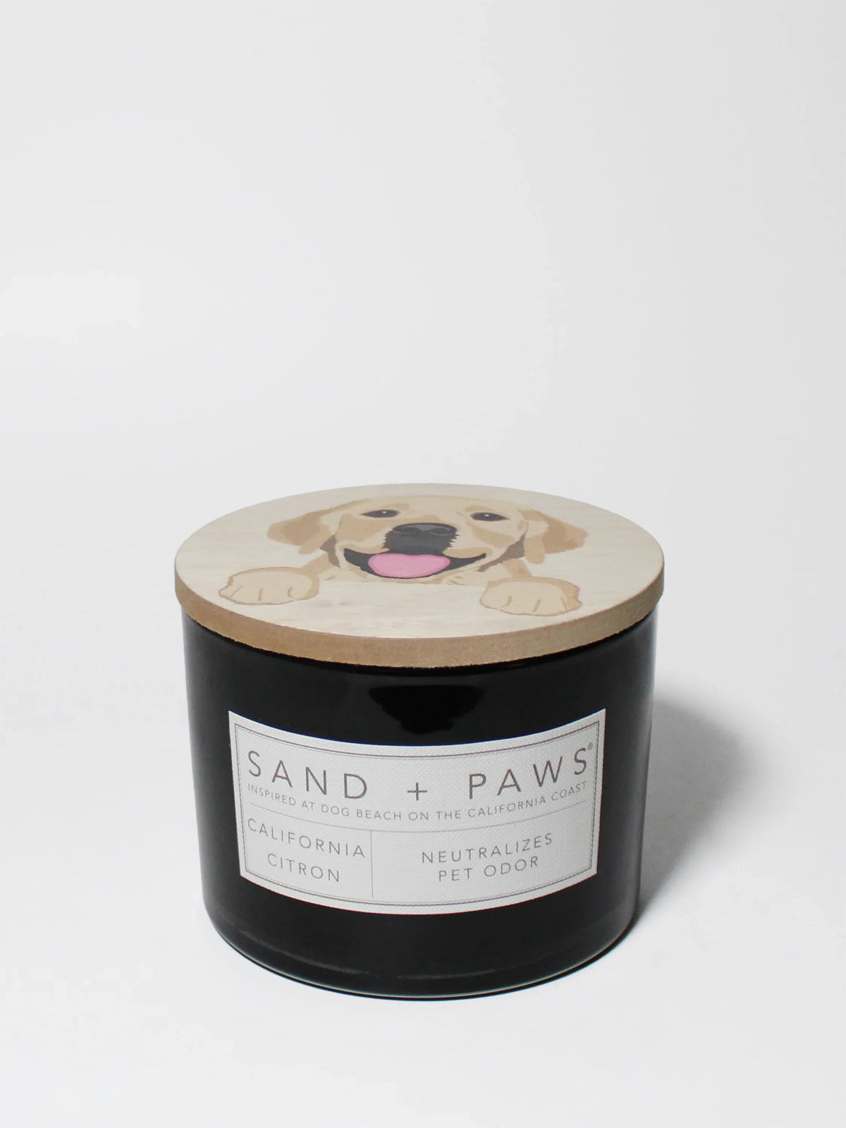 Sand + Paws California Citron 12 oz scented candle