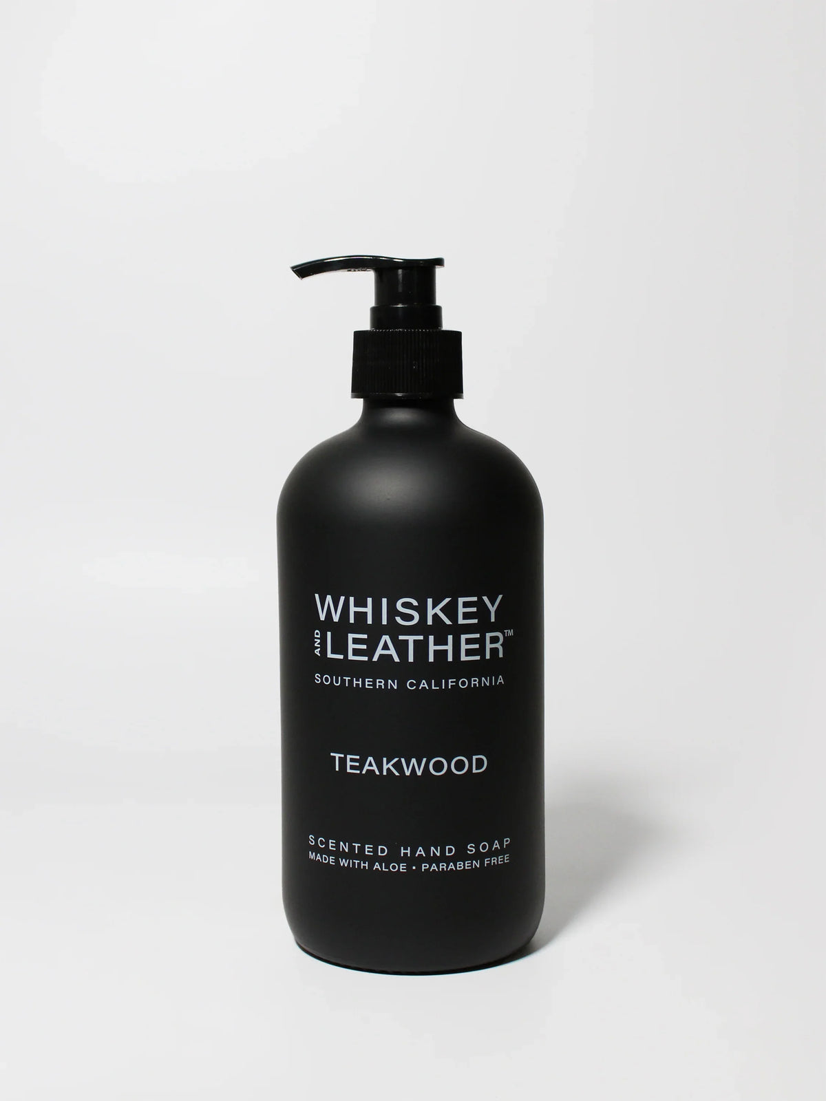 Teakwood Whiskey and Leather 15.7 oz Liquid Hand Soap