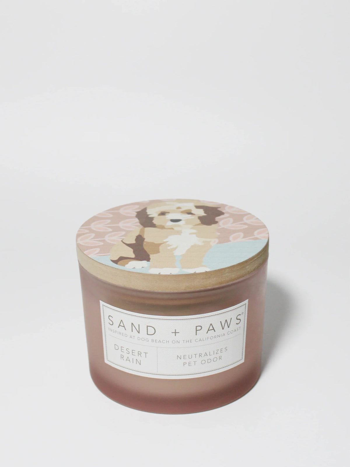 Sand + Paws Desert Rain 12 oz scented candle