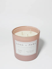 Sand + Paws Ocean Mist 21 oz scented candle