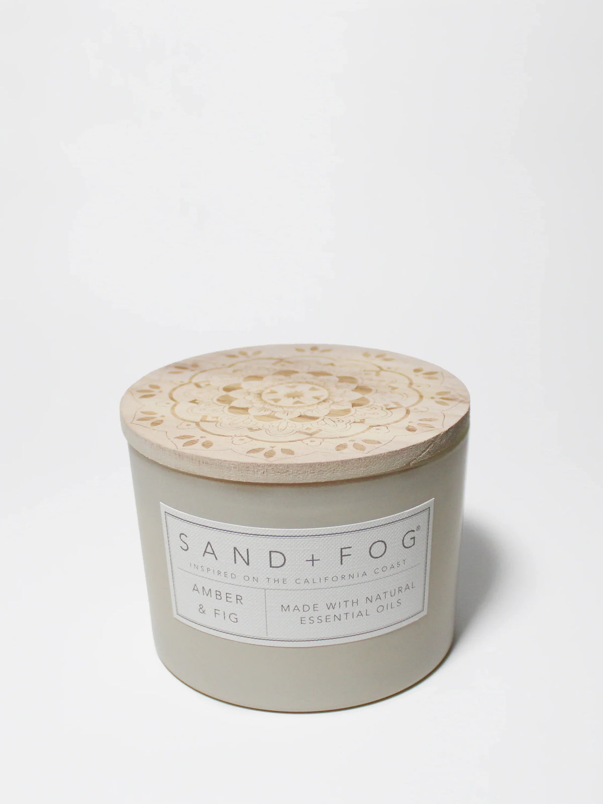 Amber & Fig 12 oz scented candle