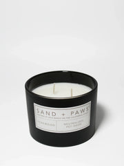 Sand + Paws Teakwood 12 oz scented candle
