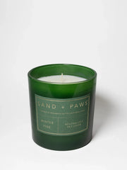 Sand + Paws Winter Pine 21 oz scented candle