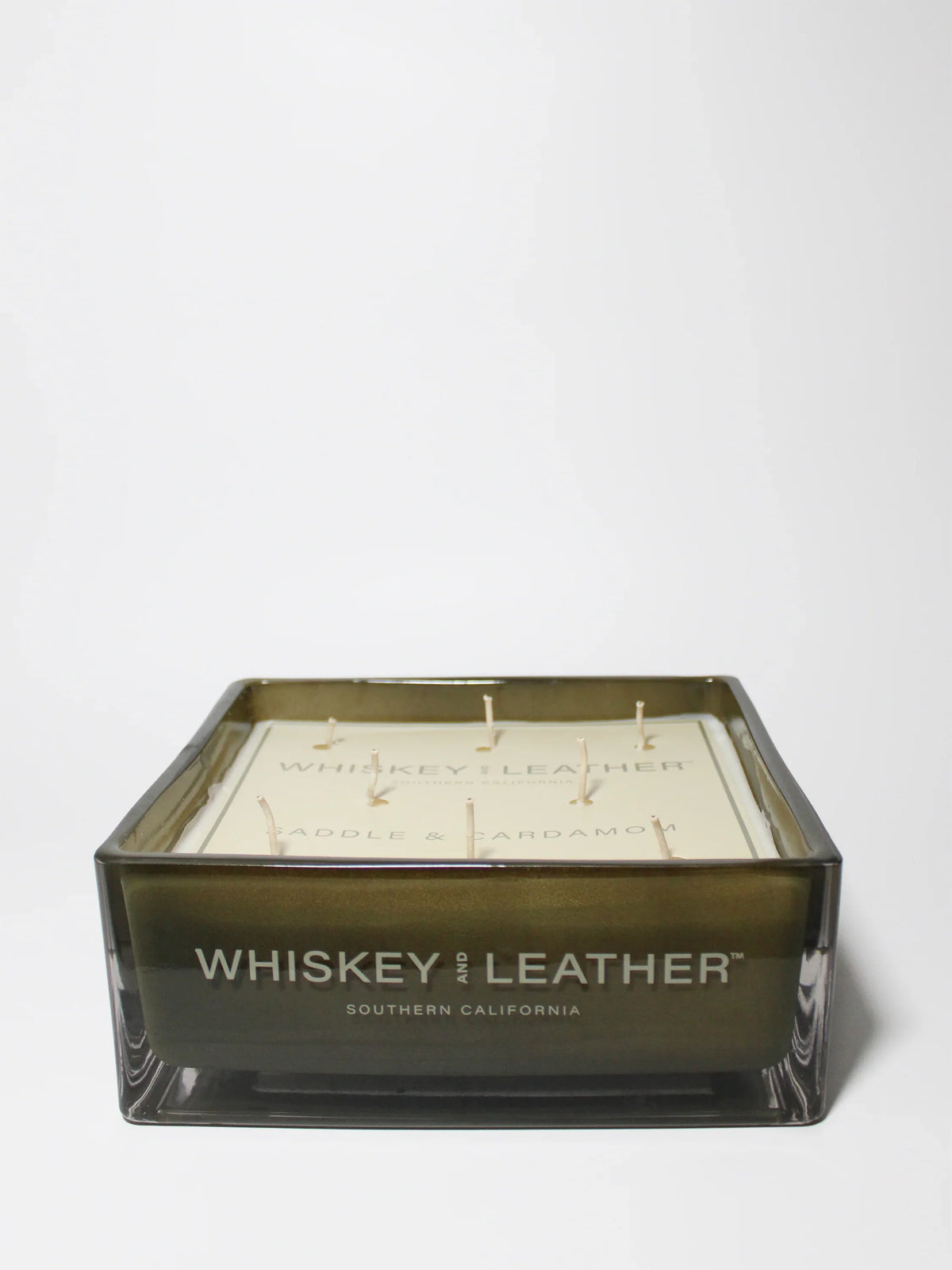 Saddle & Cardamom Whiskey and Leather 54 oz scented candle