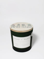 Sand + Paws Apple Spice 21 oz scented candle