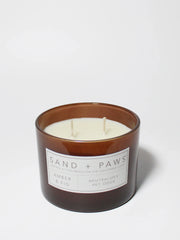 Sand + Paws Amber & Fig 12 oz scented candle