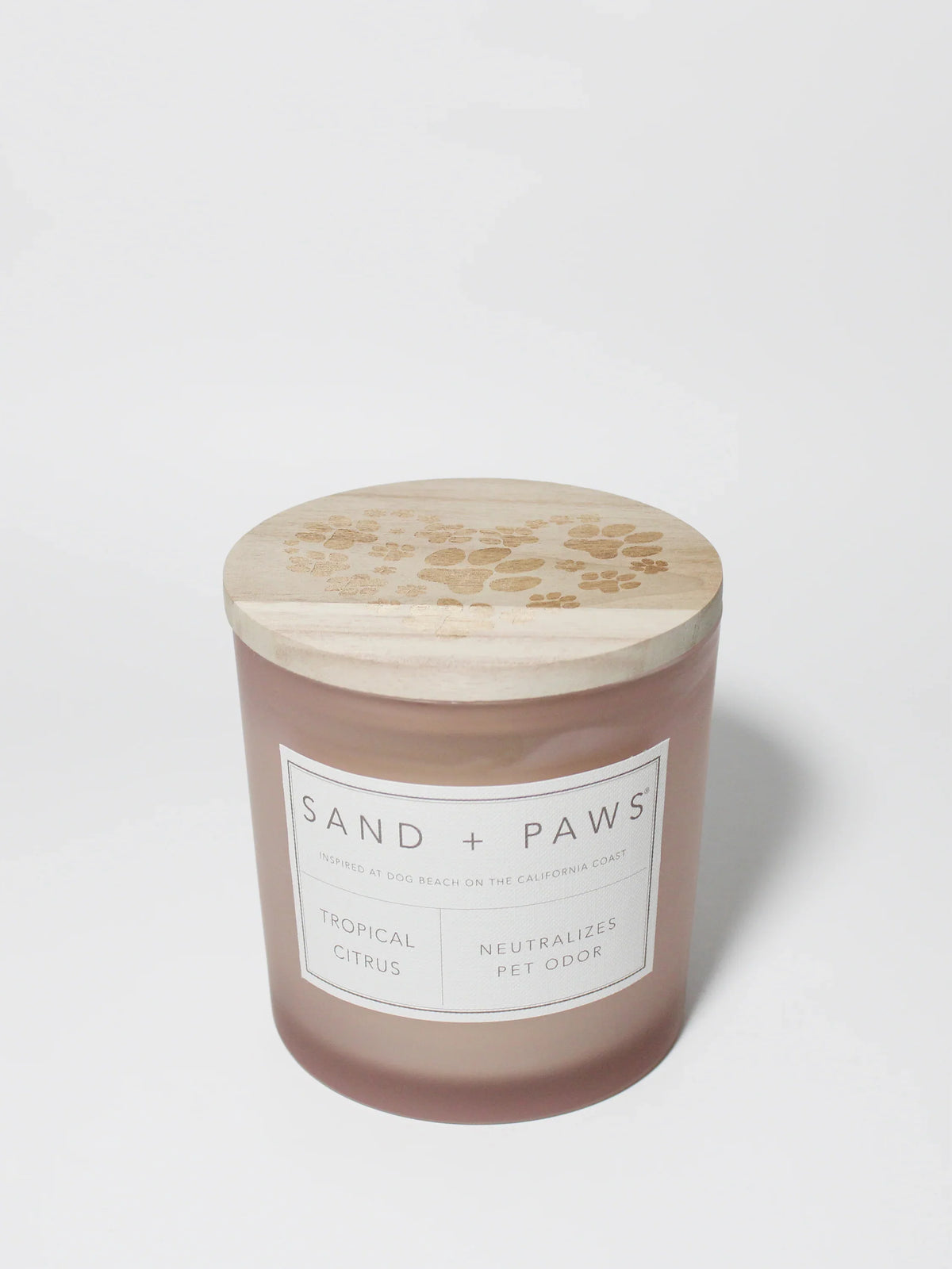 Sand + Paws Tropical Citrus 21 oz scented candle