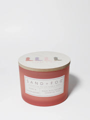 Roses & Sandalwood 12 oz scented candle