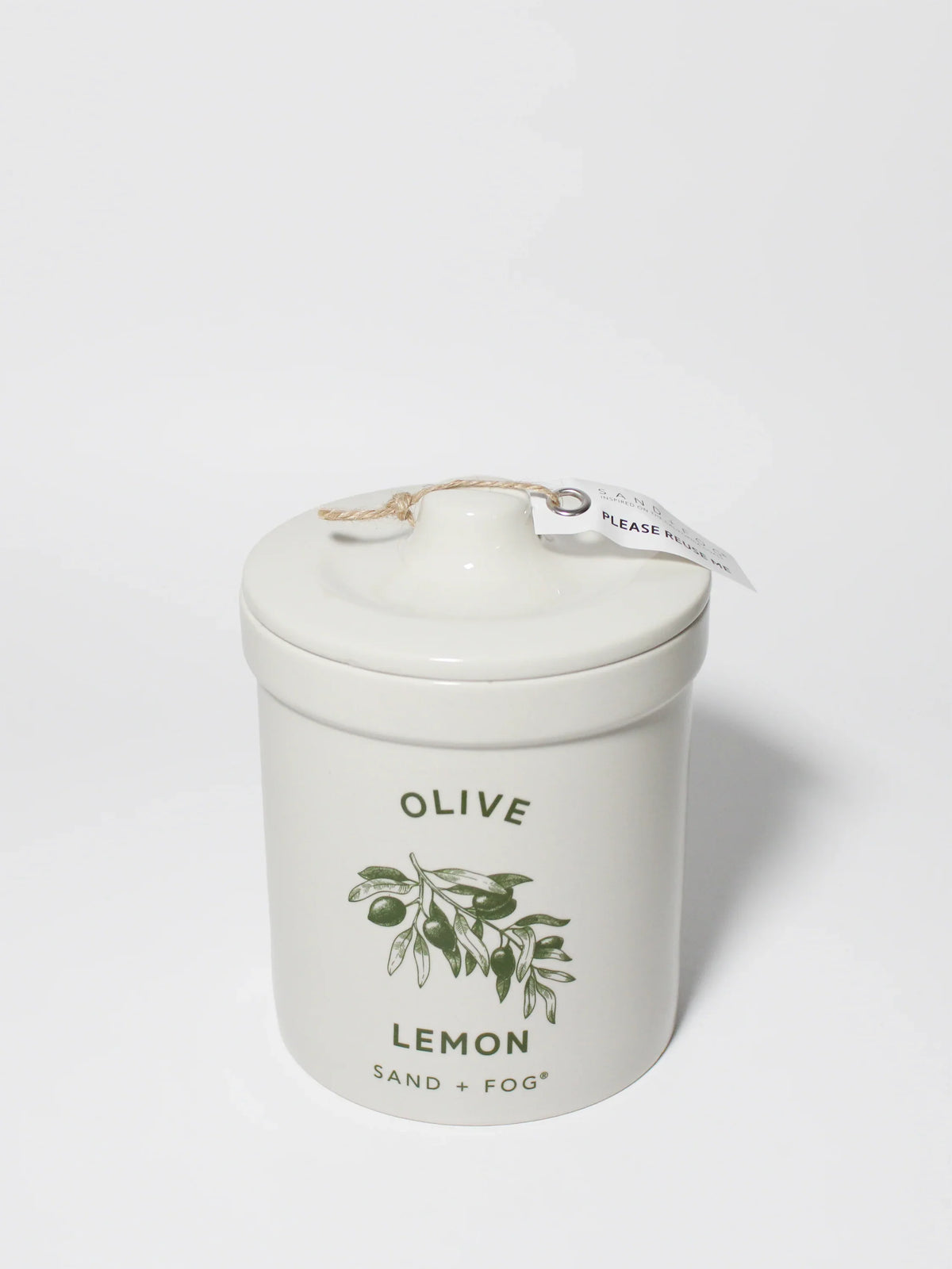 Olive Lemon 17.5 oz scented candle