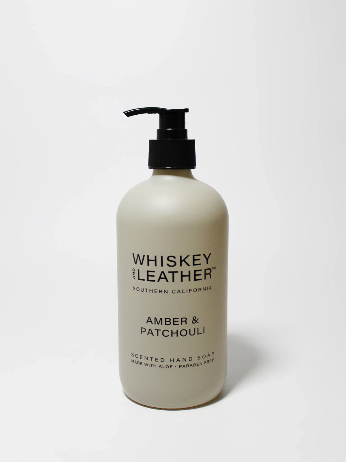 Amber & Patchouli Whiskey and Leather 15.7 oz Liquid Hand Soap