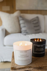 Vanilla Sandalwood 21 oz scented candle